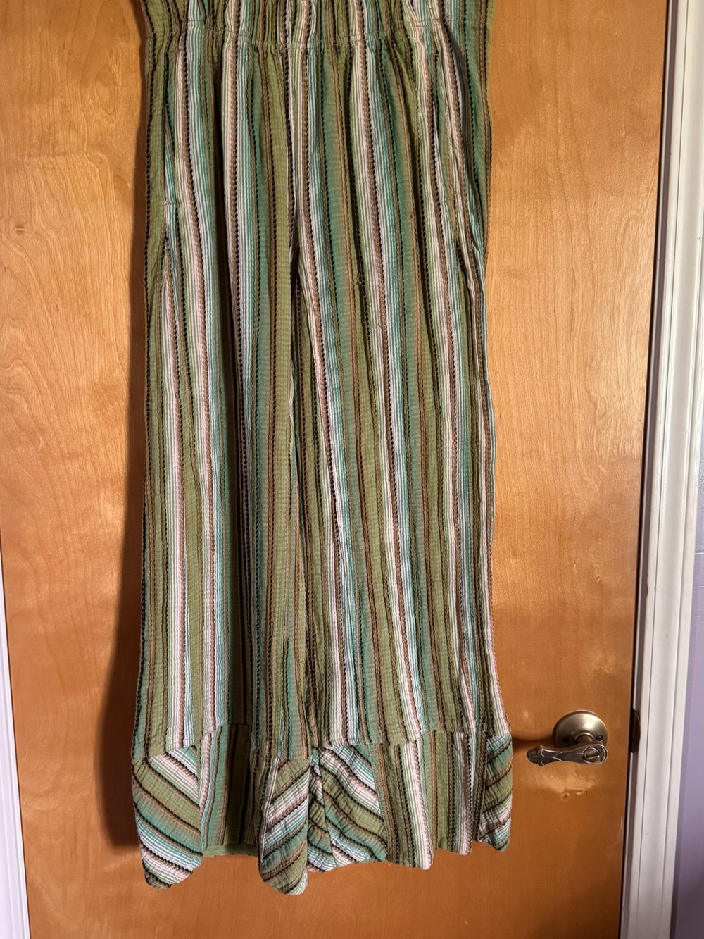 We The Free Days End Striped Linen Pants - Picture 2 of 2
